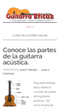 Mobile Screenshot of guitarraeficaz.com