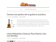 Tablet Screenshot of guitarraeficaz.com
